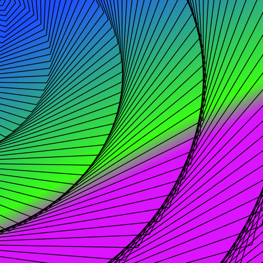 Abstract Image created with The Refresher tool