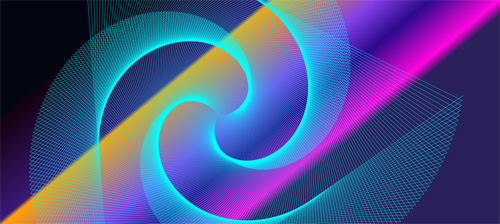 Abstract Image created with The Refresher tool