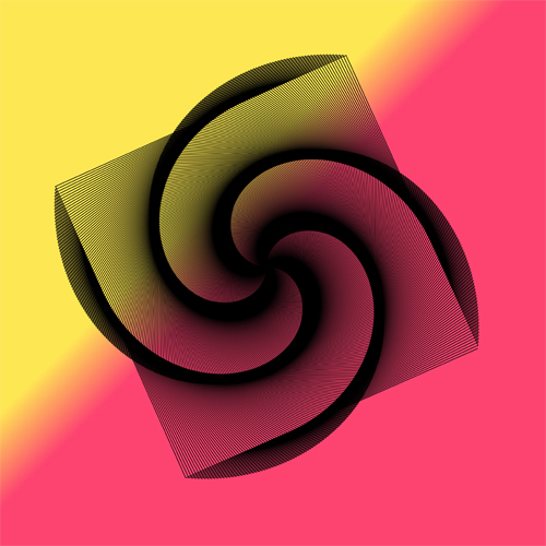 Abstract Image created with The Refresher tool